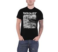 Disgust T Shirt Can Your Eyes See Band Logo Official Mens Black S
