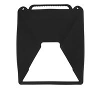 Dish Antenna Protector Silicone Anti Collision Satellite Dish Cover Protective Shell for Mini Antenna Weather Resistant Durable Impact Proof Signal Friendly Design 261x302mm (Black)