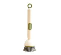 Dish Brush - Best Soap Control Washing Unit, Large 6x27cm Extended Stick Scourer, 360 Rotating Head Scrubbing Gadget, Universal Home Sanitation Accessories, For Bathroom Shower Floor Stove Tub