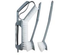 Dish Brush Kitchen Washing Up Scrubbing Scrub Brushes Sink Dishes Pots Pans Non Scratch Durable Bristles Dishwashing with Handle Countertops Cleaning Bathroom Household Scrubber Tools (Pack of 4)