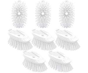 Dish Brush Refill, 8 Pack Soap Dispensing Dish Brush Refills, Dish Brush Replacement Head, Brush Dispenser Refill Fits Soap Dispensing Handle