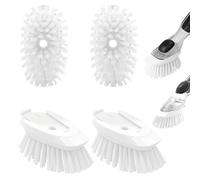 Dish Brush Refill for OXO Dish Brush, 4 Pack Soap Dispensing Dish Brush Refills, Dish Brush Replacement Head, Brush Dispenser Refill Fits Soap Dispensing Handle
