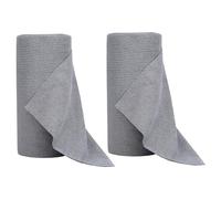 Dish Cloths for Washing Dishes, 2 Rolls Disposable Dish Cloths, 9.8 Inch Microfibre Cleaning Streak Free and Lint Free Super Soft Kitchen Towel for Home, Car, Grey