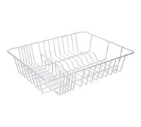 Dish Drainer Coated Kitchencraft 44.5x35cm Sturdy Large Wire Rack Kitchen