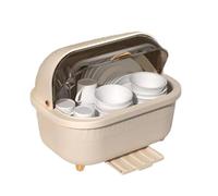 Dish Drainer Dustproof Storage for Tableware Bowl and Chopstick Holder for Cooking Lovers, Apartment Dwellers, Tenants, Motorhome, Dorm, Kitchen, Home, Restaurant