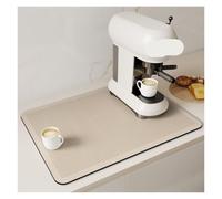 Dish Drying Mat Coffee Machine Pad Rubber Dish Drying Mat Non-Slip Kitchen Super Absorbent Mats Guard Countertop Protector Accessories(Color 12,30x40 cm)