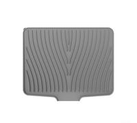 Dish Drying Mat Draining Board, Silicone Draining Mat, for Home Kitchen, 40X33x1.5Cm(Gray)