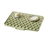 Dish Drying Mats for the Kitchen Worktop, Quick-Draining Worktop Mat, Mat for Dish Draining | For Tap, Sink, Coffee Station, Toilet, Shower Room, Apartment, Bar, Ba