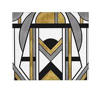 Dish Drying Mats,Up And Away Art Deco Spaceman Absorbent Dish Drainer Mat Sink Mat Pad 41X46 CM