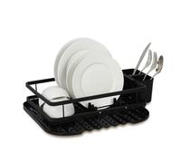 Dish Drying Rack Drainer 40cm Cutlery Holder Removable Drip Tray High Quality UK