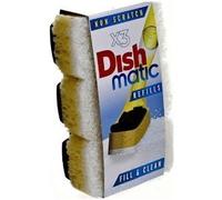 Dish Matic non scratch Refills x3