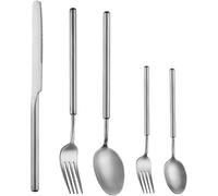 Dish Set,Silverware Flatware, 5/20/30/40/50/60pcs Stainless Steel 304 Tableware Creative Knife and Fork Spoon Hotel Steak and Household Dessert(30 Pieces for 6)