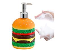 Dish Soap Dispenser - 500ml Hamburger Dishwashing Liquid Holder, Hand Kitchen Dispenser For Easy Dishwashing, Leakproof Organizer For Home And Sink Cleaning