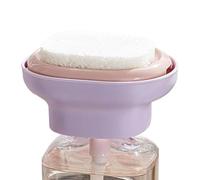 Dish Soap Pump Dispenser - Quick Draining Tray Design, Effortless -Hand Use for Sponges and Dishcloths, Reduces Waste and, Ideal for Kitchen Sink Organization in Home, Dorm