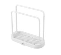 Dish Towel Holder for Sink, Space Saving Sink Dishcloth Dryer Rack, Detachable Hanging Dishcloth Storage, Dish Rag Sponge Holder with Drainage Tray, for Kitchen Sinks, Sponge, Dishes Cloth