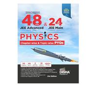 Disha Errorless 48 Years Jee Advanced: Physics Chapter-Wise & Topic-Wise Pyqs Book