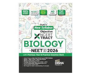 Disha New Syllabus Objective NCERT Xtract Biology for NEET 2026