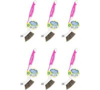 Dishmatic Cleaning Brush Big Job Pink Pack Of 6