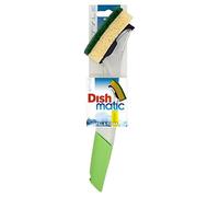 Dishmatic Fillable Washing Up Brush with Heavy Duty Sponge