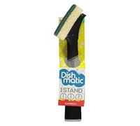 Caraselle Dishmatic I-Stand Washing Up Brush, Green, One Size, (Colour May Vary)