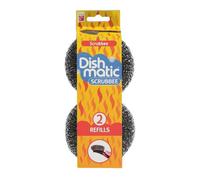 Dishmatic Scrubbee Stainless Steel Scourer Refill One Colour (One Size)