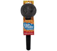 Dishmatic Scrubee, Interchangeable Washing Up Handle, Easy Grip Handle, Effective In Cleaning BBQ & Grills