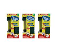 Dishmatic Sponge Essentials Bonus Pack -1 Handle & 6 Refills x3