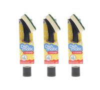 Dishmatic Sponge Fillable Handle (Assorted Colours) - Pack Of 3