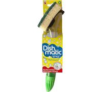 Dishmatic Washing Up Brush & Refill Heavy Duty Scourer Sponge Cleaning