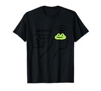 Dishonest Frog Funny Frog Meme Behave No Cartoon Design T-Shirt