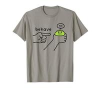 Dishonest Frog Funny Toad Meme Behave Minimalistic Design T-Shirt