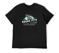 Dishonored T Shirts Dishonored The Hound Pits Pub T Shirts Summer Funny Tee Shirt Short Sleeves Men Graphic Mens T Shirts Black 3XL