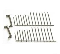 Dishwasher Accessory 512818 Metal Replacement Part - Long-Lasting Silver Fixture Enhances Spray Arm Rotation Deep Cleaning Action Compatible Home Commercial Machines