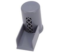 Dishwasher Air Gap Cover Replacement ABS Plastic Overflow Spout Extender with Ramp Prevent Water Overflow for Kitchen Sink Universal Standard Size (Grey)