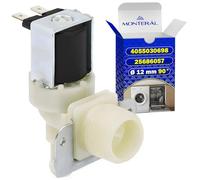 Dishwasher and Washing Machine Valve with 1 Outlets Ø 12 mm 90° Original Code 4055030698 for Electrolux for Zanussi 25686057 92206333 for Candy for Haier - Warranty 10 Years - MONTERAL