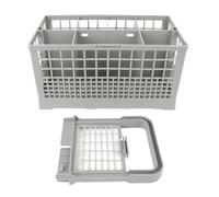 Dishwasher Basket PP High Temperature Resistant Anti Corrosive Classified Storage Dishwasher Utensil Holder for Home Commercial Use Durable Plastic Silverware Organizer