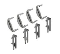 Dishwasher Basket Rear/Front Runner Rail Cap Clips X8 Compatible With Lamona