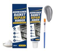 Dishwasher Basket Repair Liquid 40ml Waterproof Grey Liquid with Brush