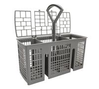 Dishwasher Basket Replacement, Cutlery Basket with Detachable Handle for Most Major Brands Dishwasher, 22x11.5x9cm