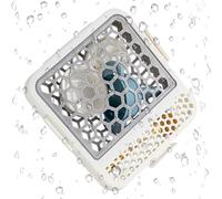 Dishwasher Basket - Tray, Cutlery Caddy | Durable BPA Free Material for Everyday Use, Open Mesh Design for Better Water Flow, Removable Lid Cuts, Deep Compartment