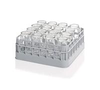 Dishwasher Baskets Classeq G400 Duo and Standard 400mm Ware Washer Open Basket for Washing Barware Beer Glasses, Wine Glasses and Stemware | Capacity: 16 Pint Glasses L 400 x W 400 x H150mm