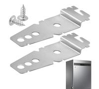 Dishwasher Bracket for Granite Countertop - Metal Dishwasher Countertop Bracket Dishwasher Installation Clips,Sturdy Mounting Parts Sturdy Dishwasher Accessories for Various Dishwasher