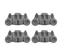 Dishwasher Caster Wheels - Replacement Parts for the Bottom, Durable Wheels for the Bottom with Metal Shaft | Universal Dishwasher Rack Accessories for