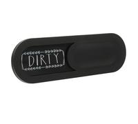 Dishwasher Clean Dirty Sign Magnetic Reversible Indicator Black
