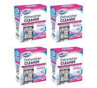 Dishwasher Cleaner, Help Prevent The Build Up of Detergent & Food Reidues, Easy To Use Sachet, Helps Prevent Breakdowns, Single Use Sachet (4)