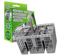 Dishwasher Cutlery Basket 225x210x160 mm with Original Code C00386607 C00257140 488000386607 for Whirlpool for Indesit for Ariston for Hotpoint - Warranty 5 Years - ONIX TECH