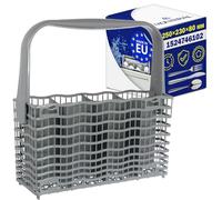 Dishwasher Cutlery Basket 250x230x80mm 1524746102 for Zanussi for Aeg | for Electrolux - MADE IN EU - Warranty 10 Years - MONTERAL