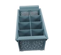 Dishwasher Cutlery Basket 8 Compartments Plastic Drain Basket | Universal Replacement Storage Box for Kitchen Utensils, Office Supply Organiser, Basket for Dishwasher