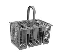 Dishwasher cutlery basket compatible with Hotpoint, Indesit, Whirlpool, Gray [Energy Class