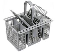 Dishwasher Cutlery Basket for Hotpoint Removable Handle Grey 220mm